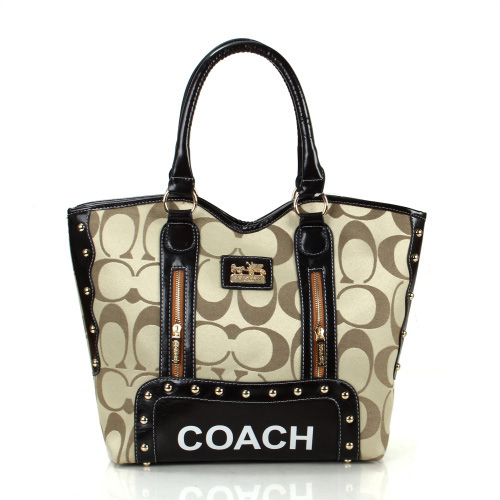 Coach Madison Signs Large Apricot Totes FEM | Coach Outlet Canada